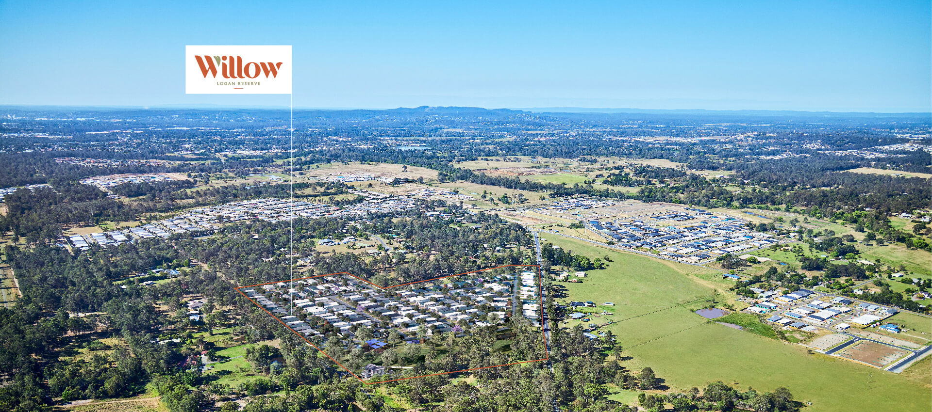 Willow Logan Reserve's Aerial View